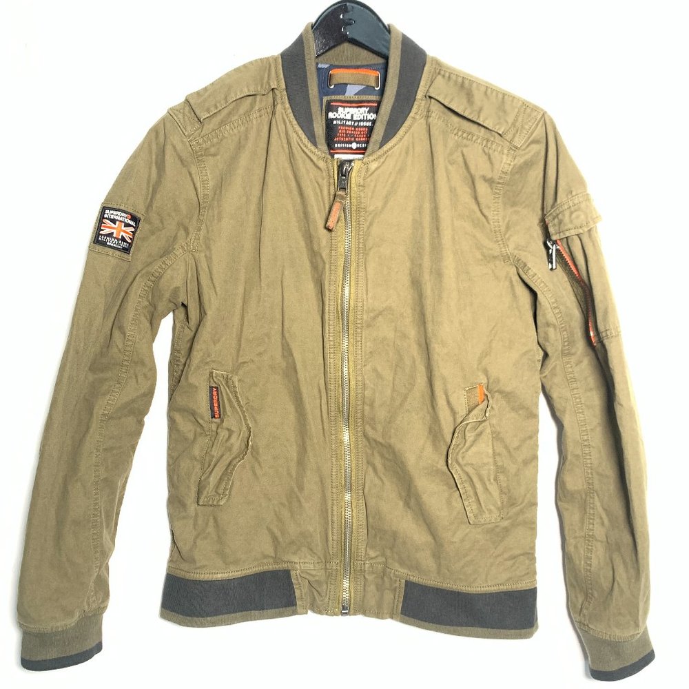NWOT! Super Dry Men's Rookie Duty Bomber Jacket